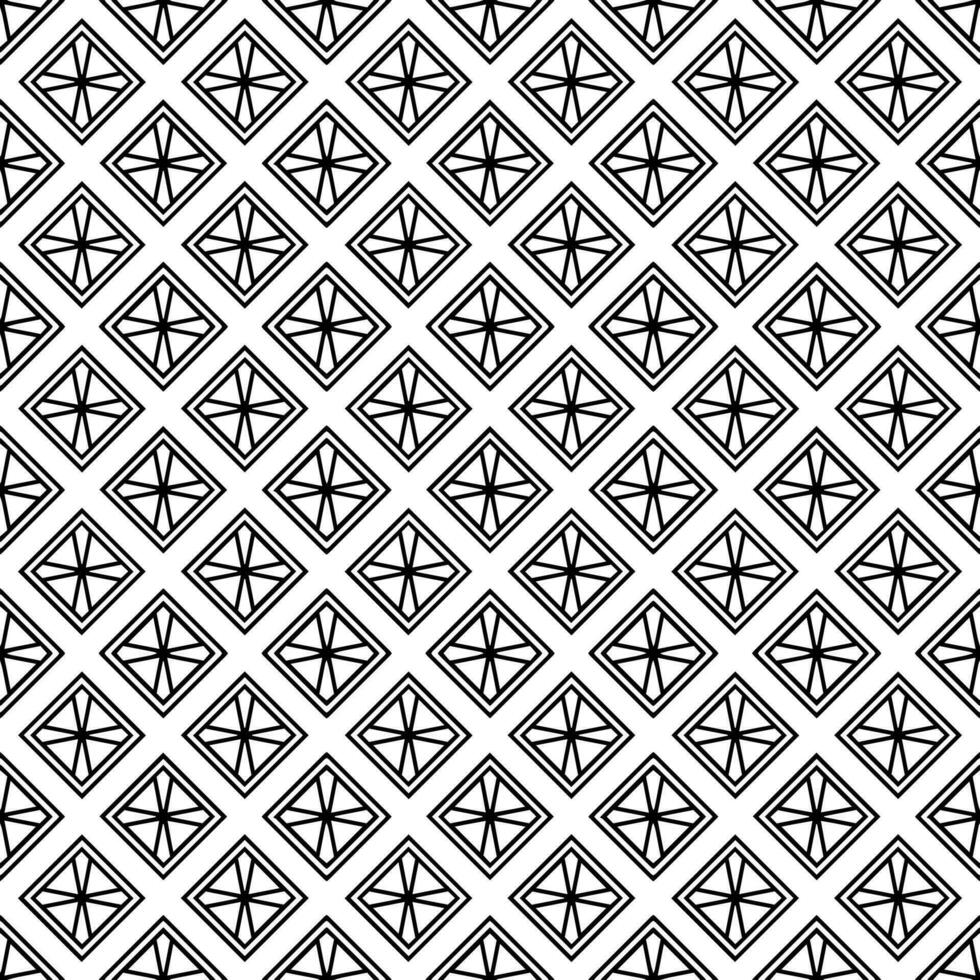 patrón abstracto sin costuras en blanco y negro. fondo y telón de fondo. diseño ornamental en escala de grises. vector