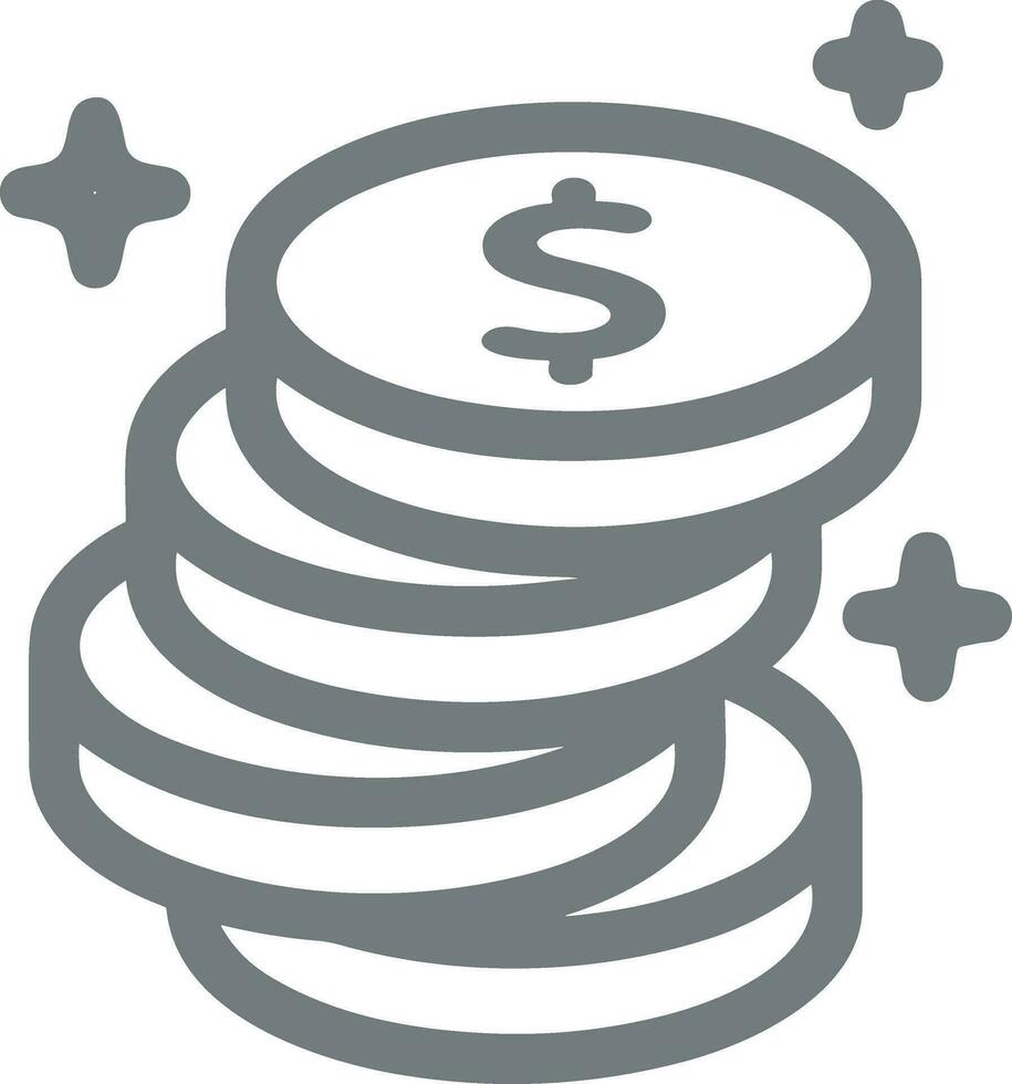 Money exchange payment icon symbol vector image. Illustration of the dollar currency coin graphic design image