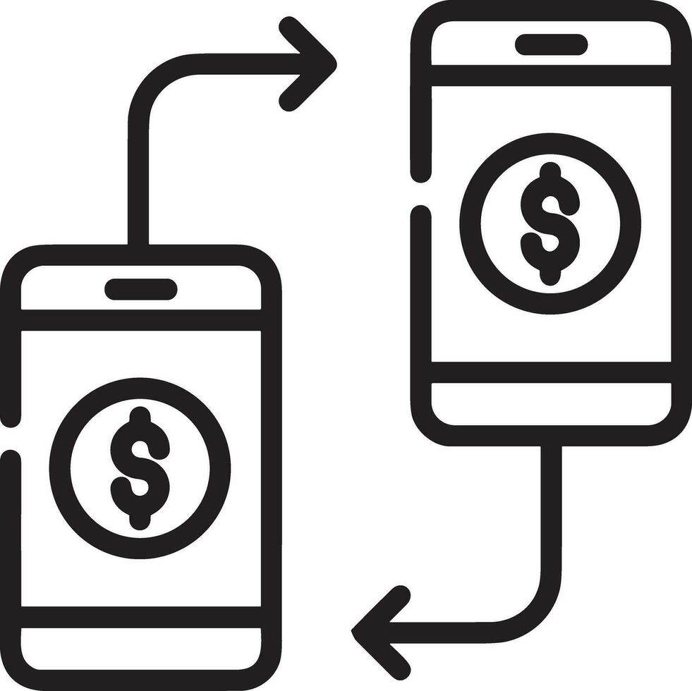 Money exchange payment icon symbol vector image. Illustration of the dollar currency coin graphic design image