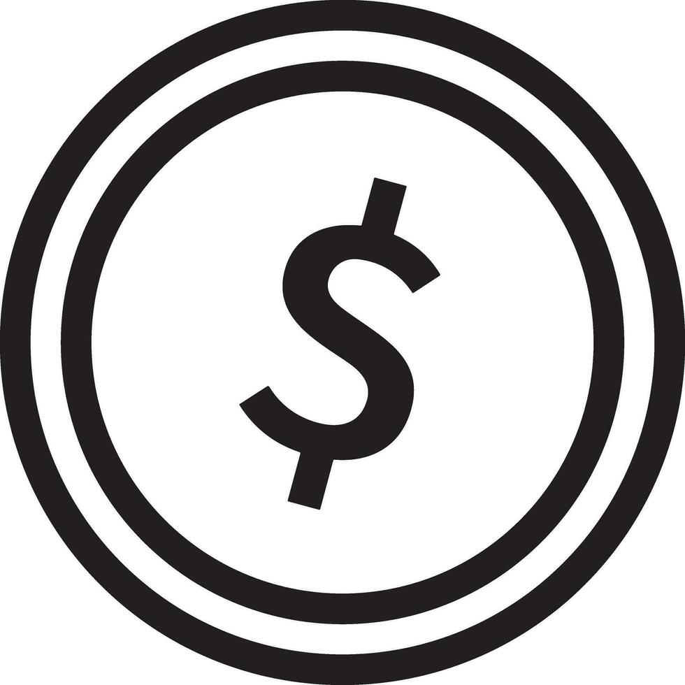 Money exchange payment icon symbol vector image. Illustration of the dollar currency coin graphic design image