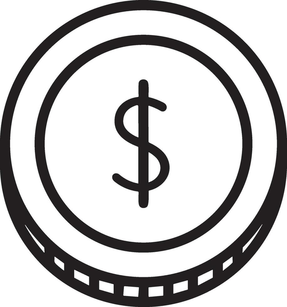 Money exchange payment icon symbol vector image. Illustration of the dollar currency coin graphic design image