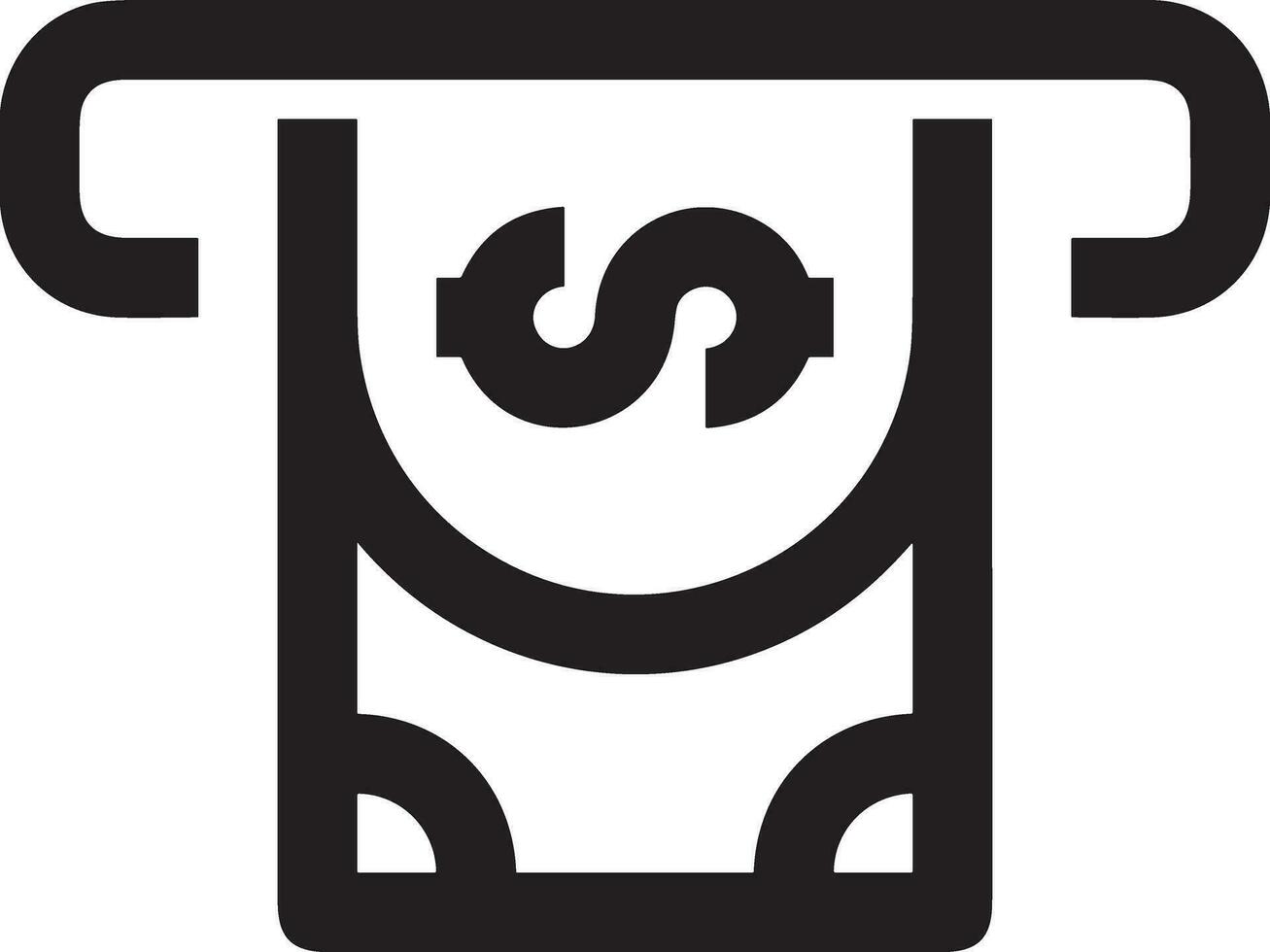 Money exchange payment icon symbol vector image. Illustration of the dollar currency coin graphic design image