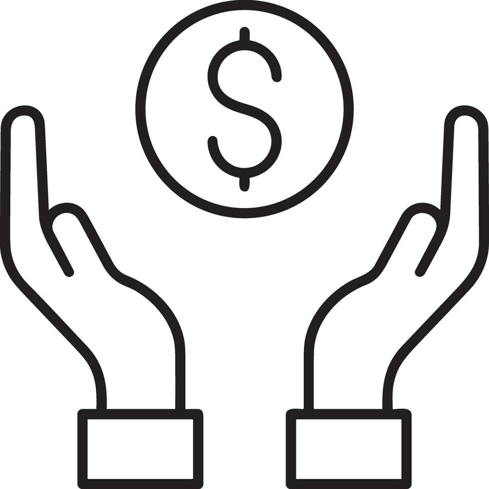 Money exchange payment icon symbol vector image. Illustration of the dollar currency coin graphic design image