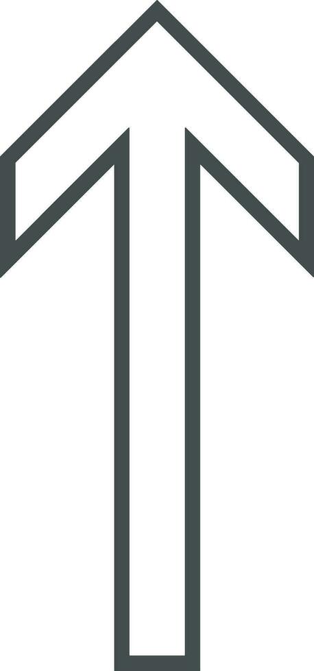 Growth business icon symbol vector image. Illustration of the progress outline infographic strategy  development design image