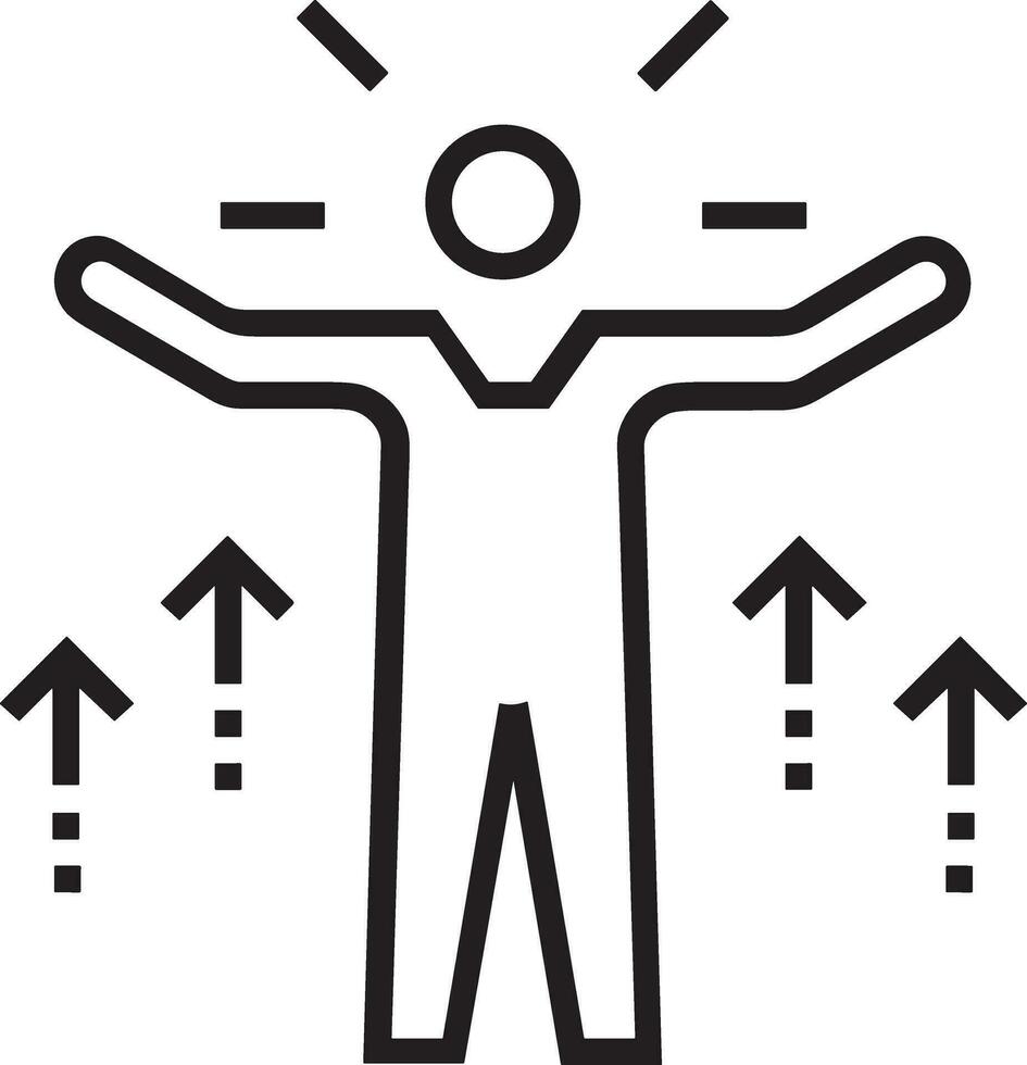 Growth business icon symbol vector image. Illustration of the progress outline infographic strategy  development design image