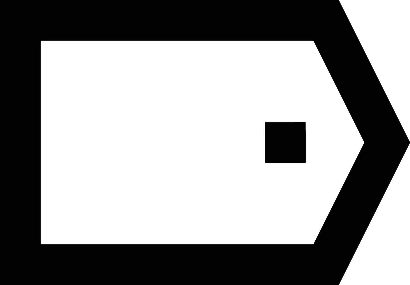 Price tag icon symbol vector image. Illustration of the coupon product pricing sale image design