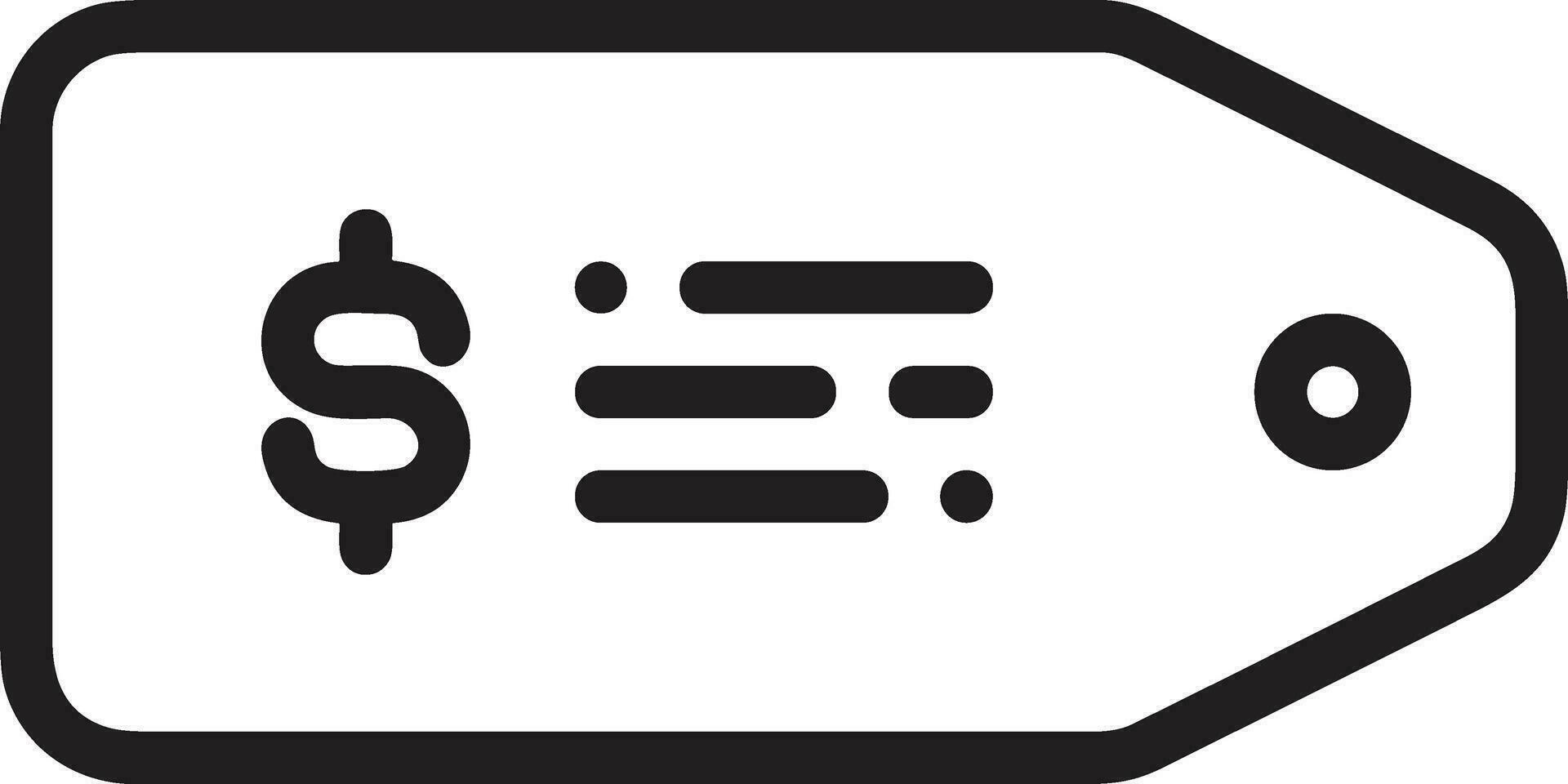Price tag icon symbol vector image. Illustration of the coupon product pricing sale image design