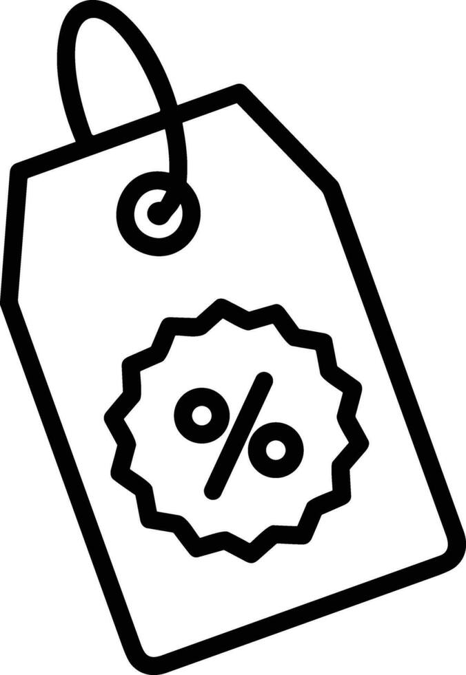 Price tag icon symbol vector image. Illustration of the coupon product pricing sale image design