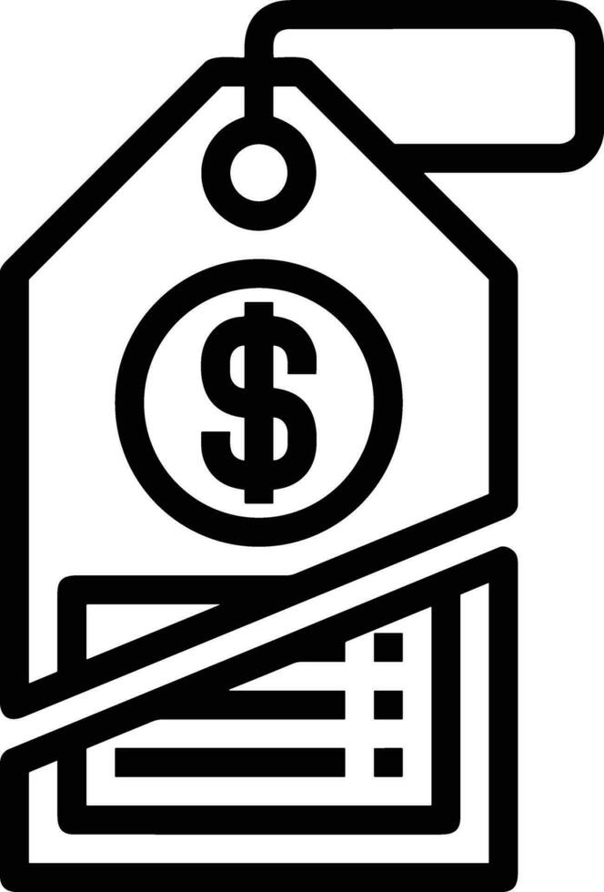 Price tag icon symbol vector image. Illustration of the coupon product pricing sale image design