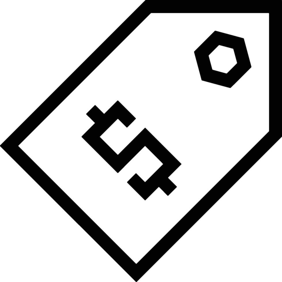 Price tag icon symbol vector image. Illustration of the coupon product pricing sale image design