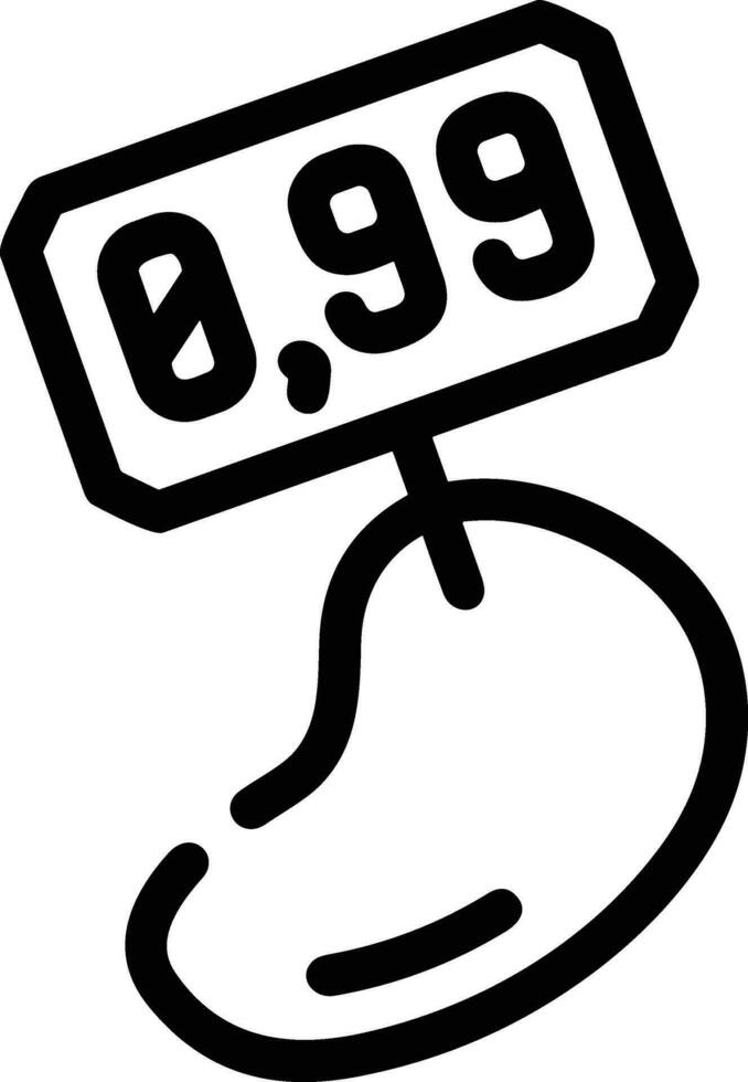 Price tag icon symbol vector image. Illustration of the coupon product pricing sale image design
