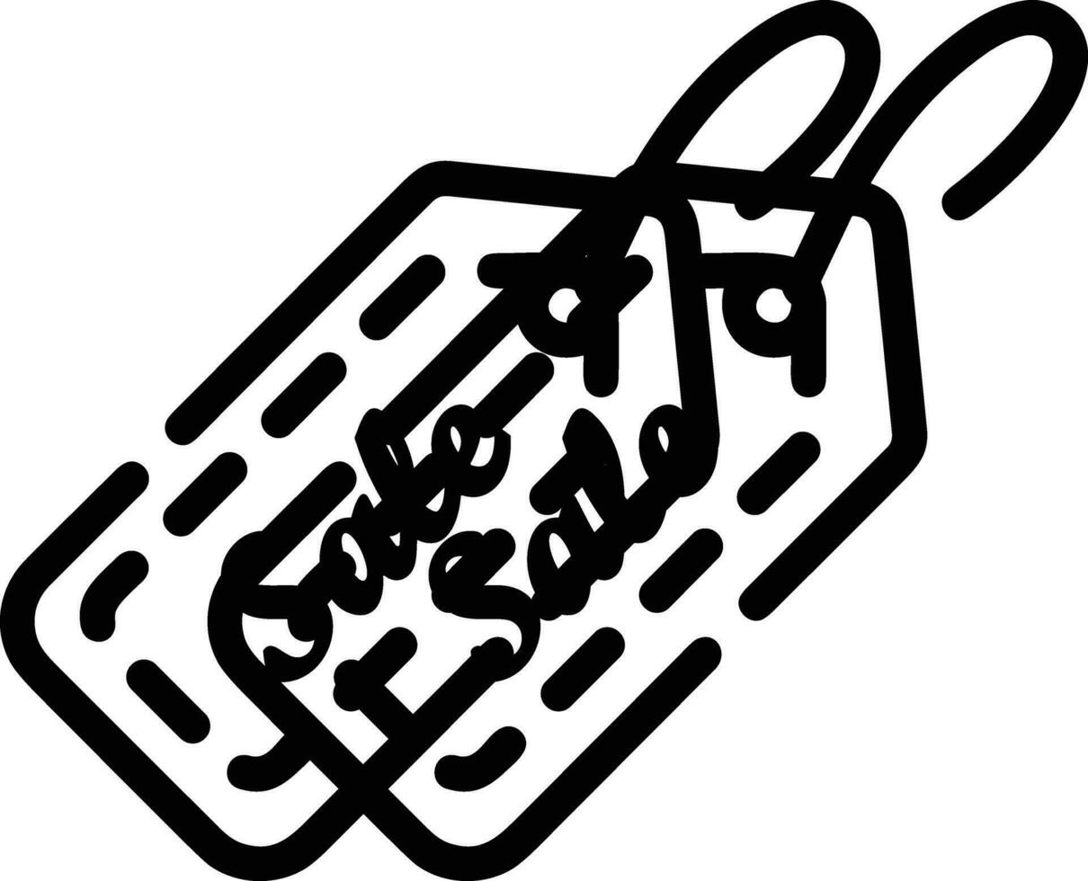 Price tag icon symbol vector image. Illustration of the coupon product pricing sale image design
