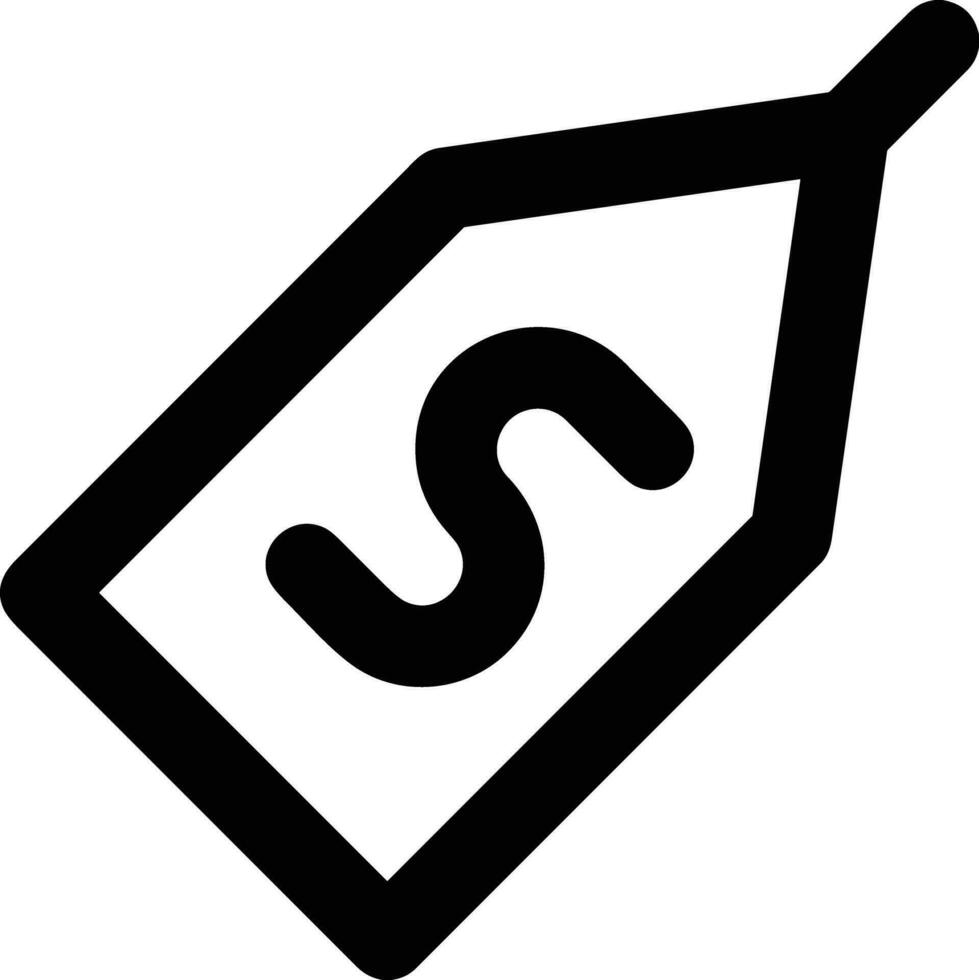 Price tag icon symbol vector image. Illustration of the coupon product pricing sale image design