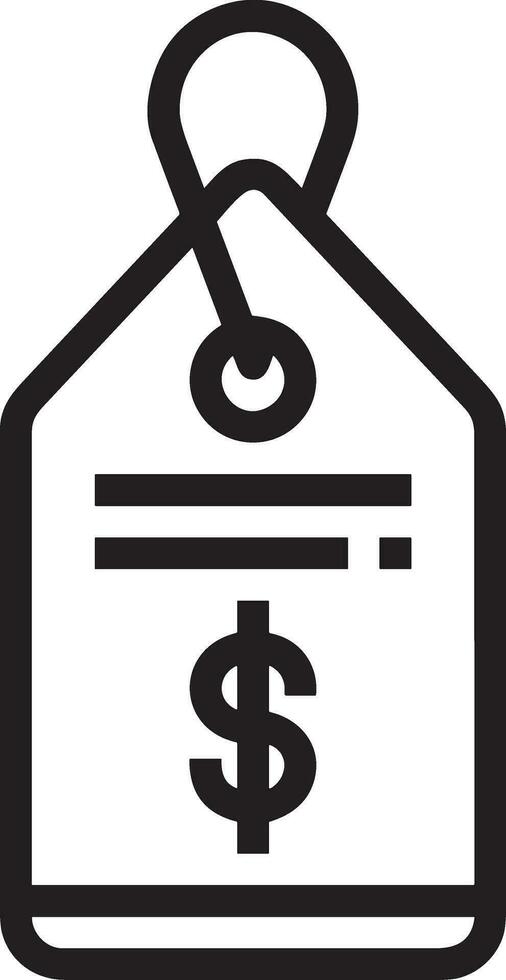 Price tag icon symbol vector image. Illustration of the coupon product pricing sale image design