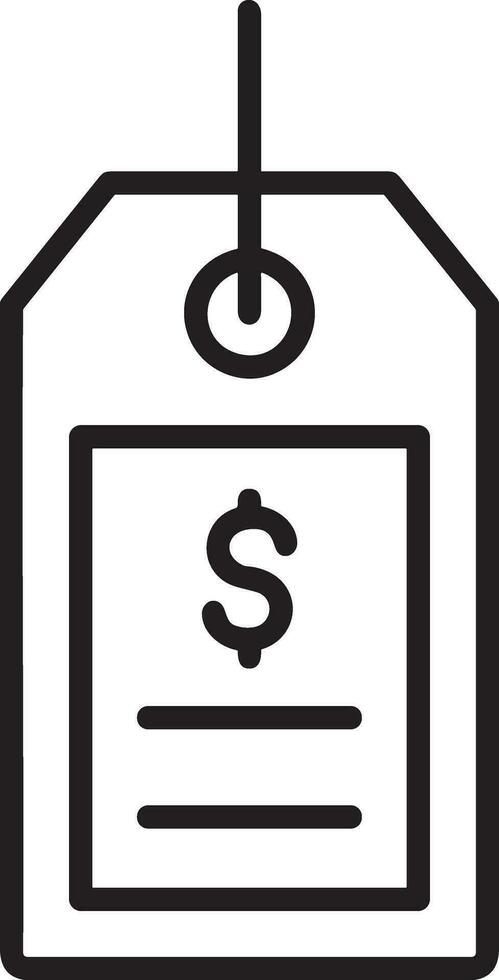 Price tag icon symbol vector image. Illustration of the coupon product pricing sale image design