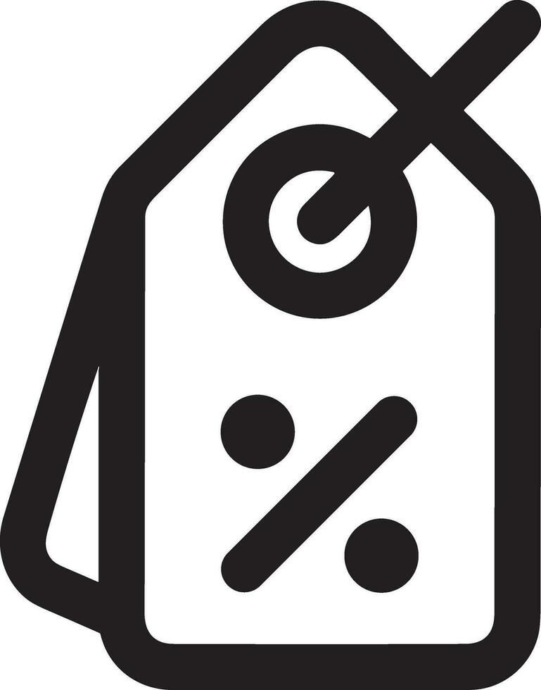 Price tag icon symbol vector image. Illustration of the coupon product pricing sale image design