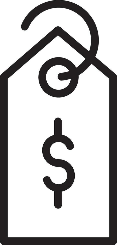 Price tag icon symbol vector image. Illustration of the coupon product pricing sale image design