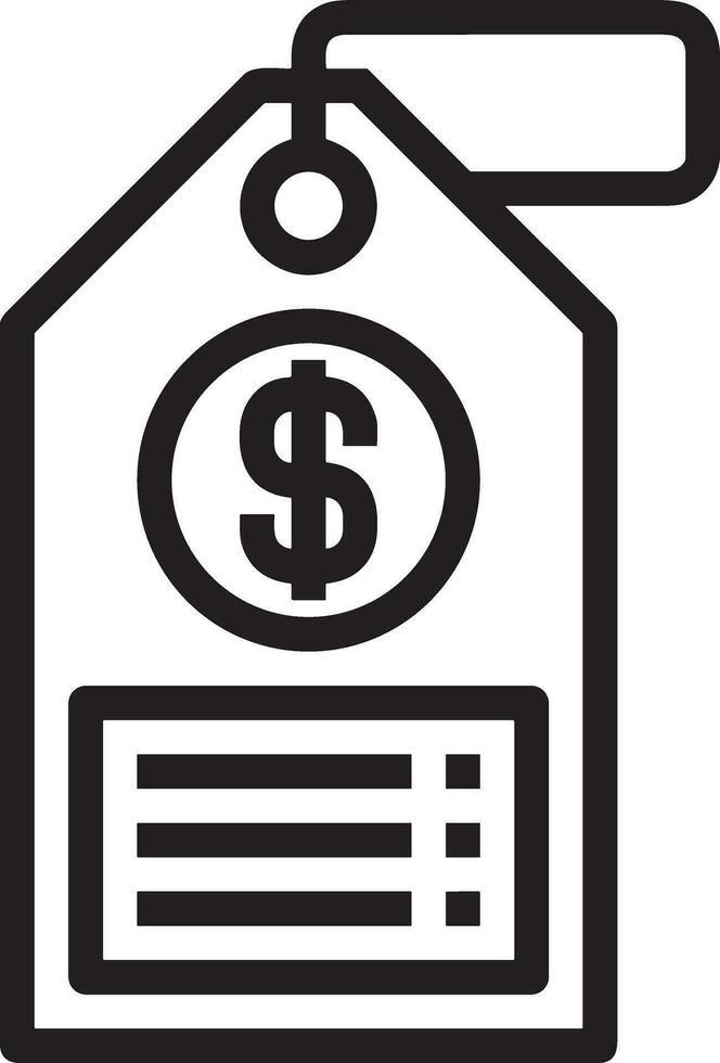 Price tag icon symbol vector image. Illustration of the coupon product pricing sale image design