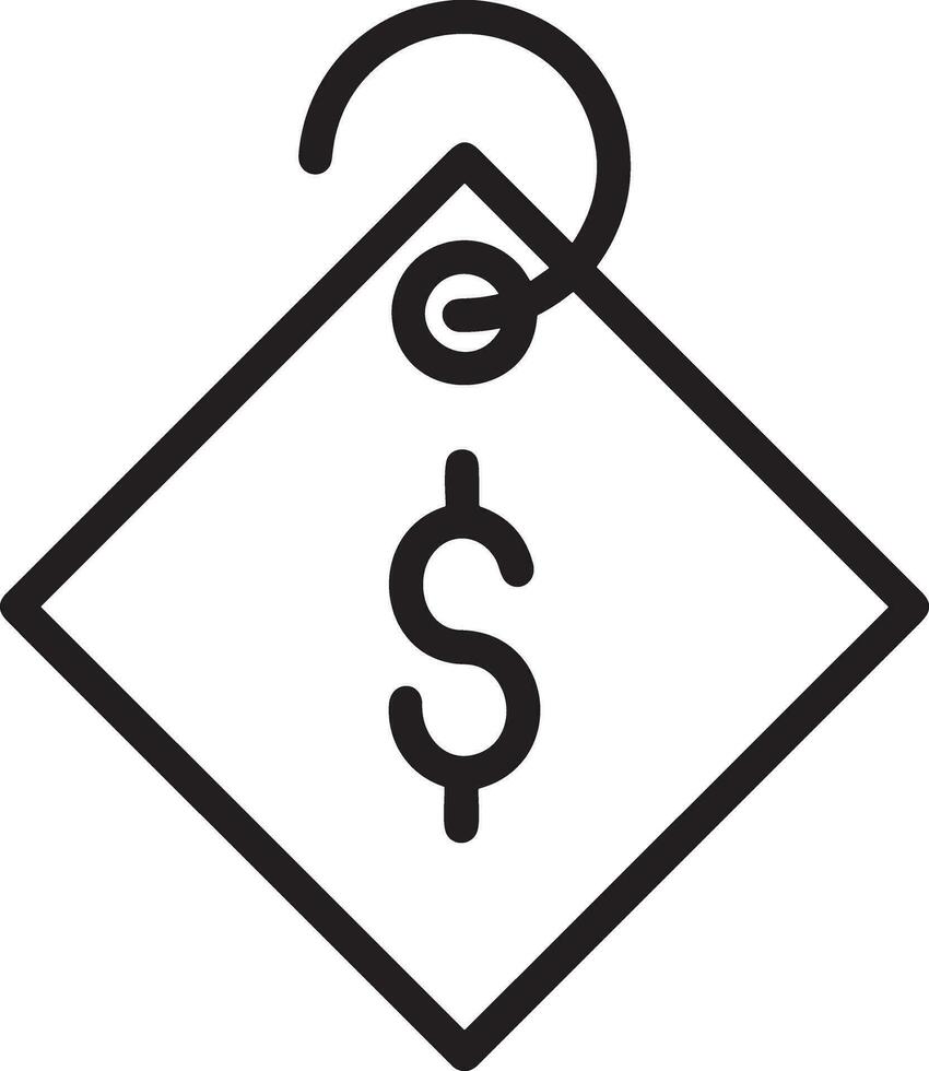 Price tag icon symbol vector image. Illustration of the coupon product pricing sale image design