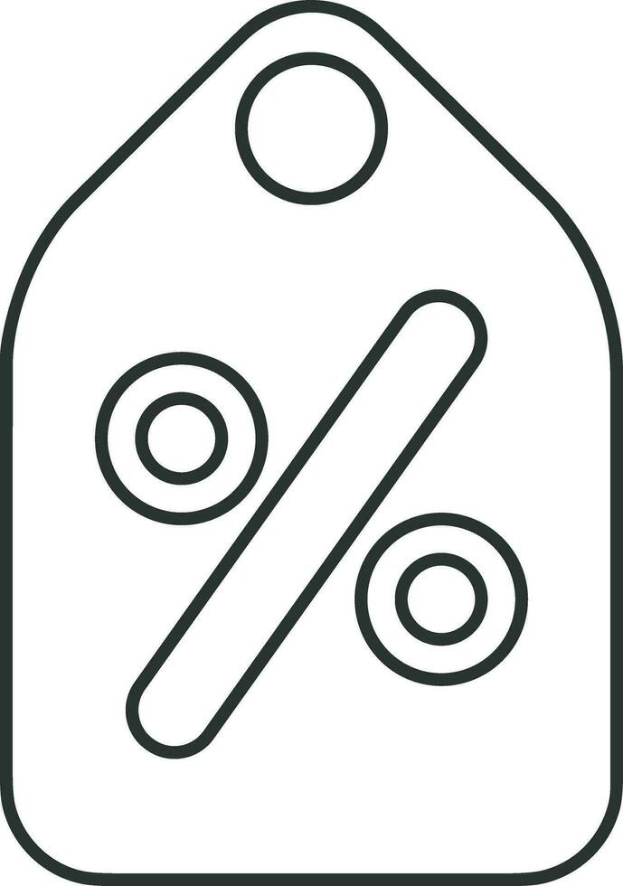 Price tag icon symbol vector image. Illustration of the coupon product pricing sale image design