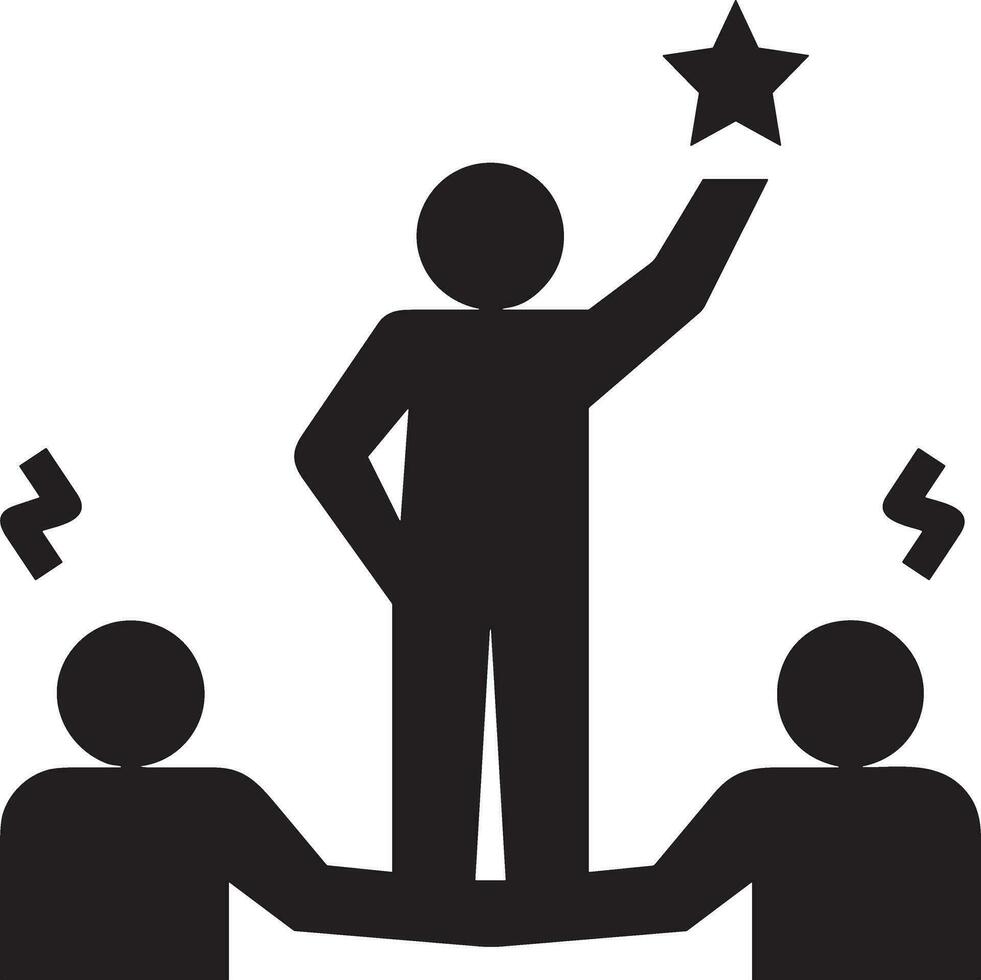 Winner success icon symbol image vector. Illustration of reward champion win championship bedge image design vector