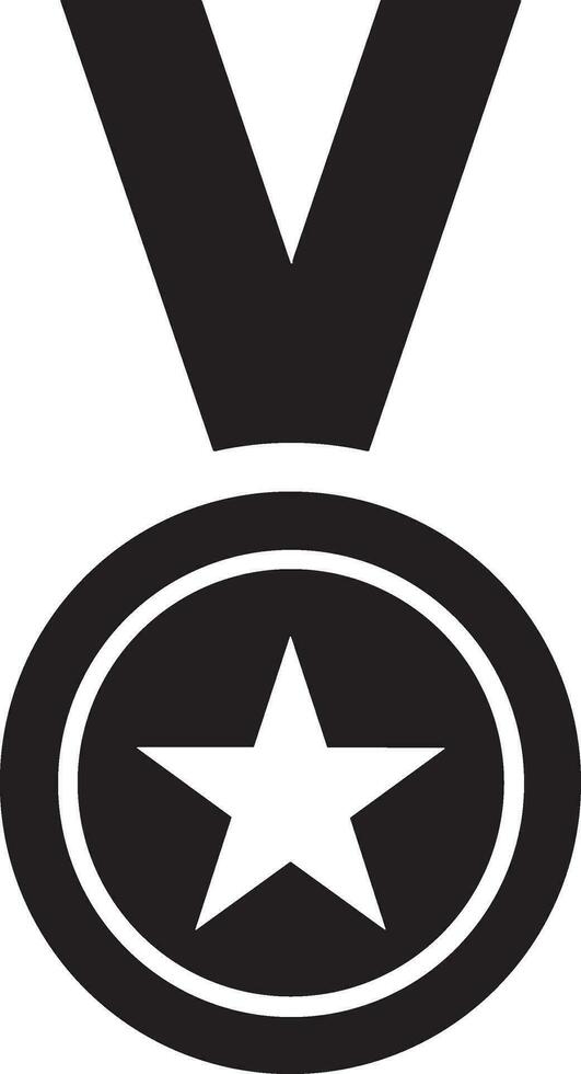 Winner success icon symbol image vector. Illustration of reward champion win championship bedge image design vector