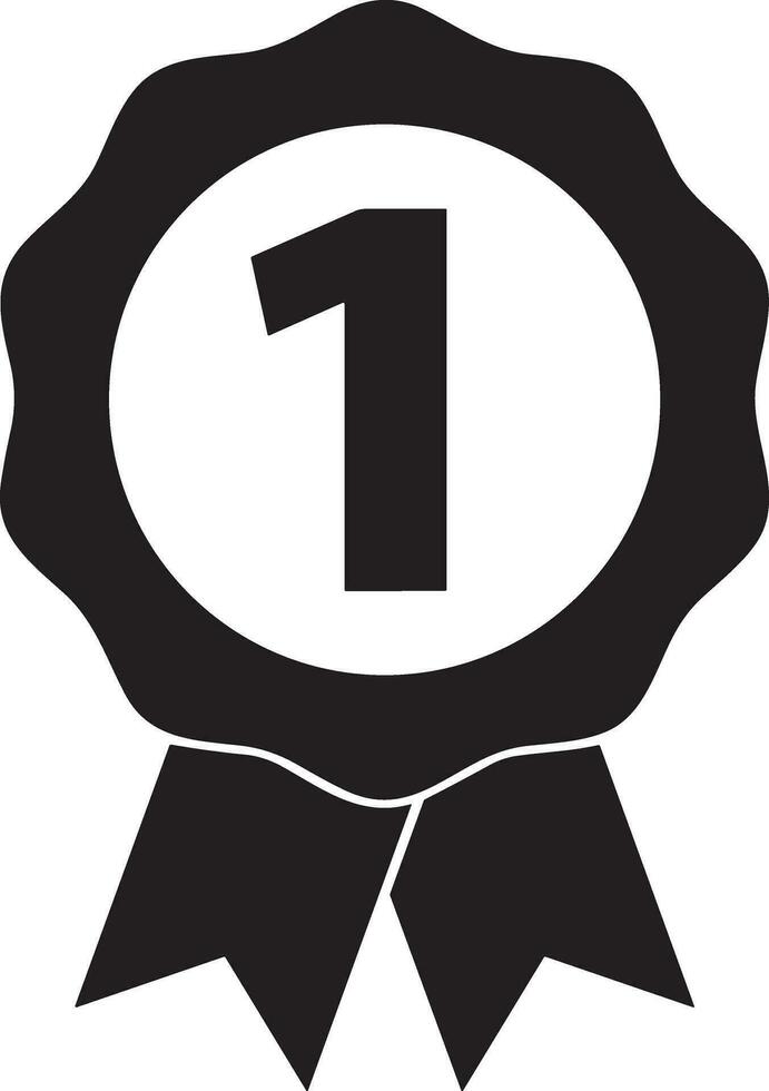 Winner success icon symbol image vector. Illustration of reward champion win championship bedge image design vector