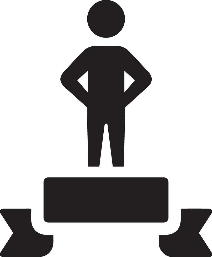 Winner success icon symbol image vector. Illustration of reward champion win championship bedge image design vector