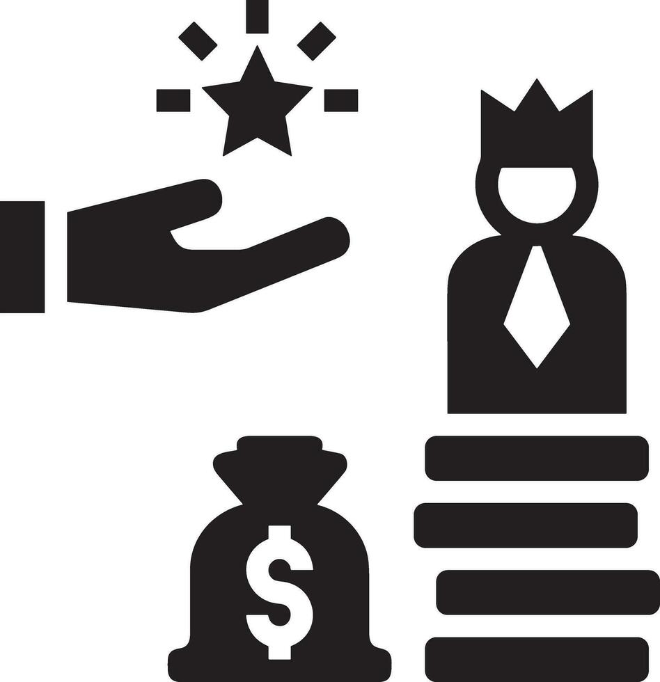 Winner success icon symbol image vector. Illustration of reward champion win championship bedge image design vector