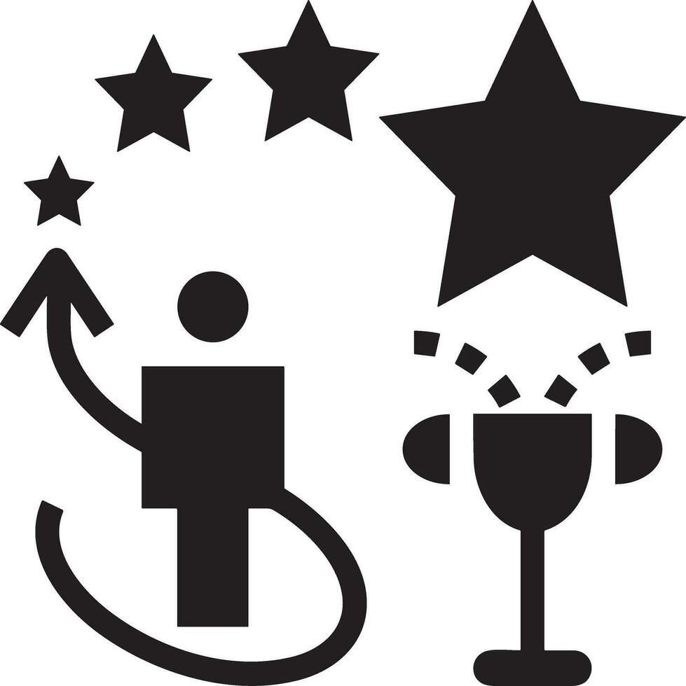 Winner success icon symbol image vector. Illustration of reward champion win championship bedge image design vector
