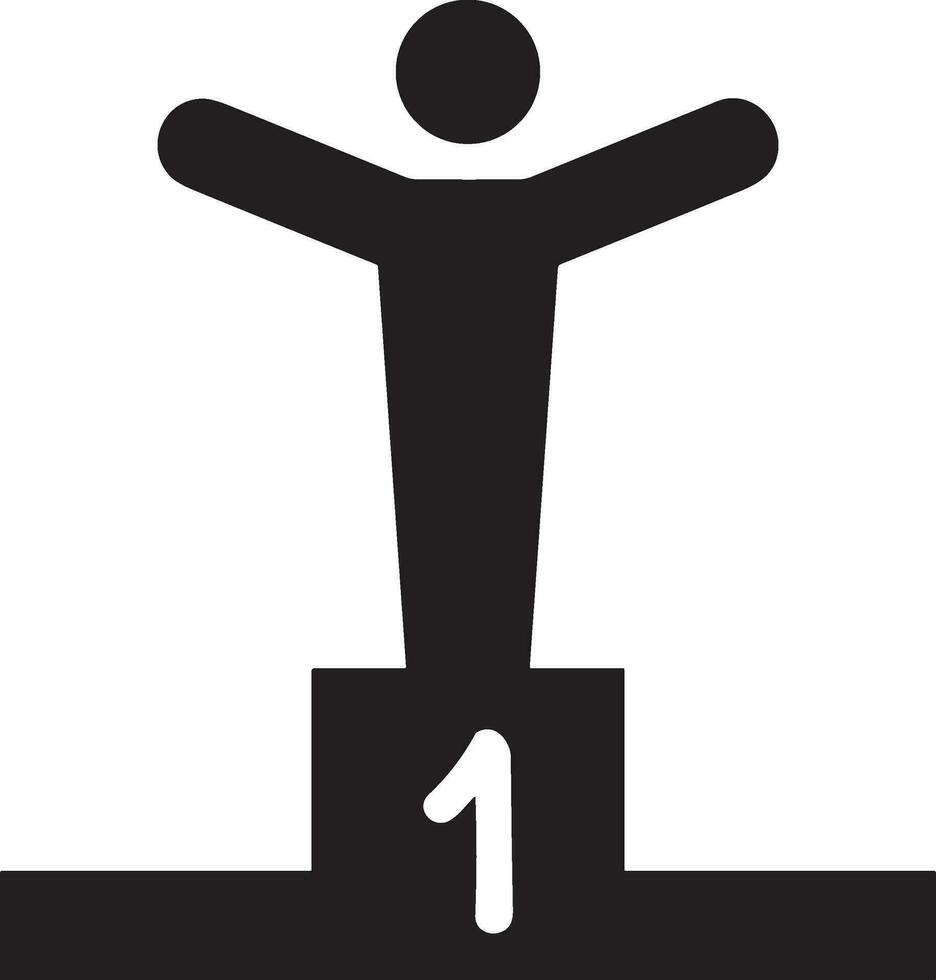 Winner success icon symbol image vector. Illustration of reward champion win championship bedge image design vector