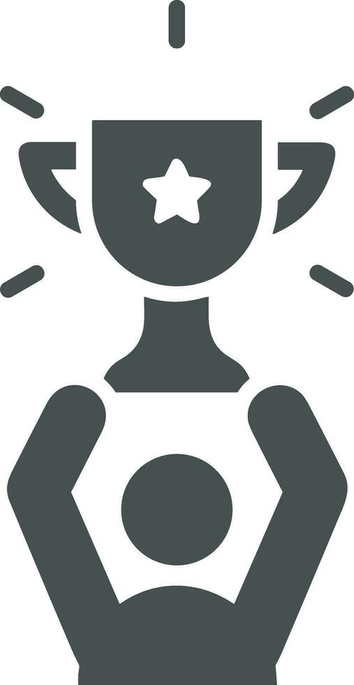 Winner success icon symbol image vector. Illustration of reward champion win championship bedge image design vector