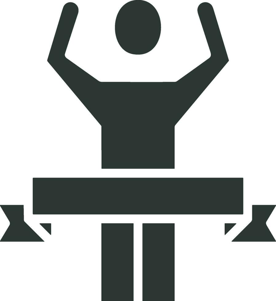 Winner success icon symbol image vector. Illustration of reward champion win championship bedge image design vector