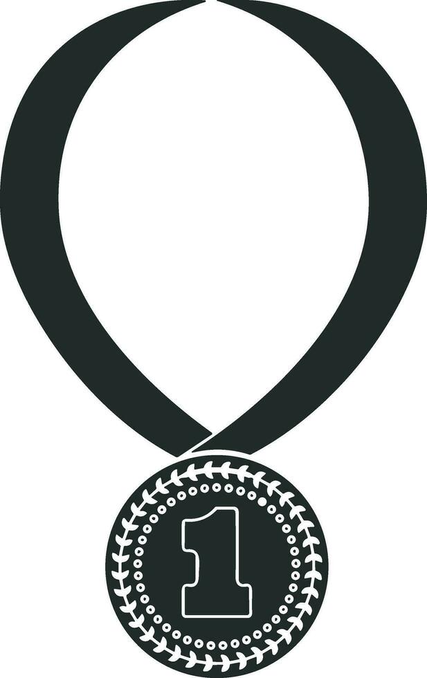 Winner success icon symbol image vector. Illustration of reward champion win championship bedge image design vector