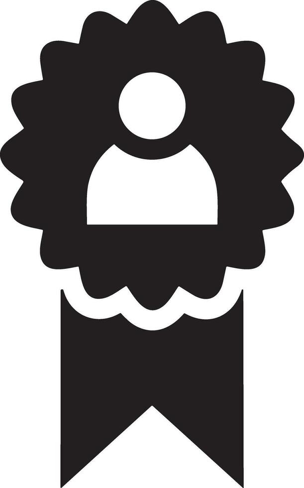 Winner success icon symbol image vector. Illustration of reward champion win championship bedge image design vector