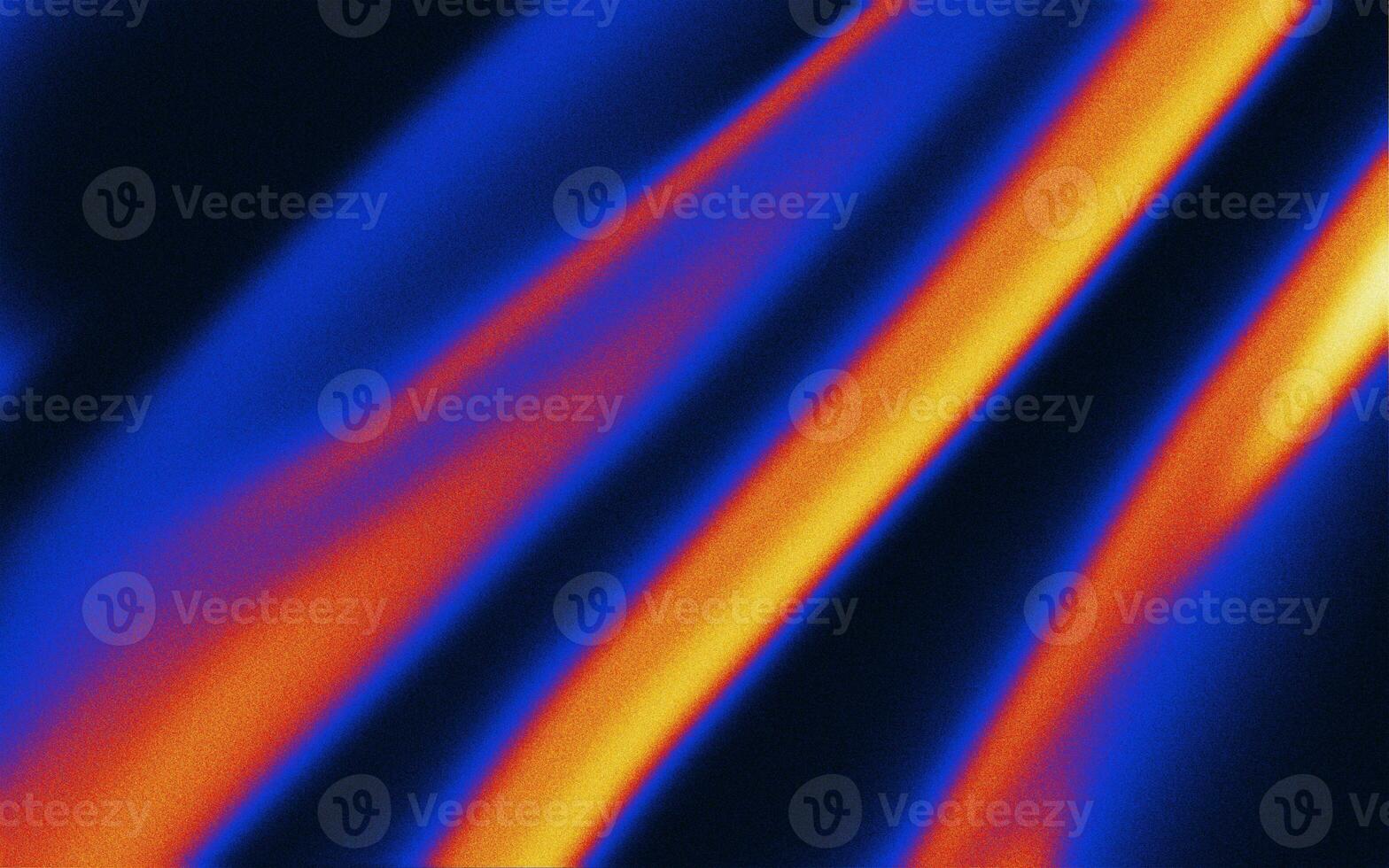 Color gradient blue orange retro background. Noise grain textured monochrome gradation photo