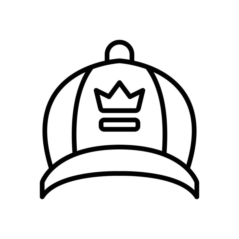 cap line icon. vector icon for your website, mobile, presentation, and logo design.