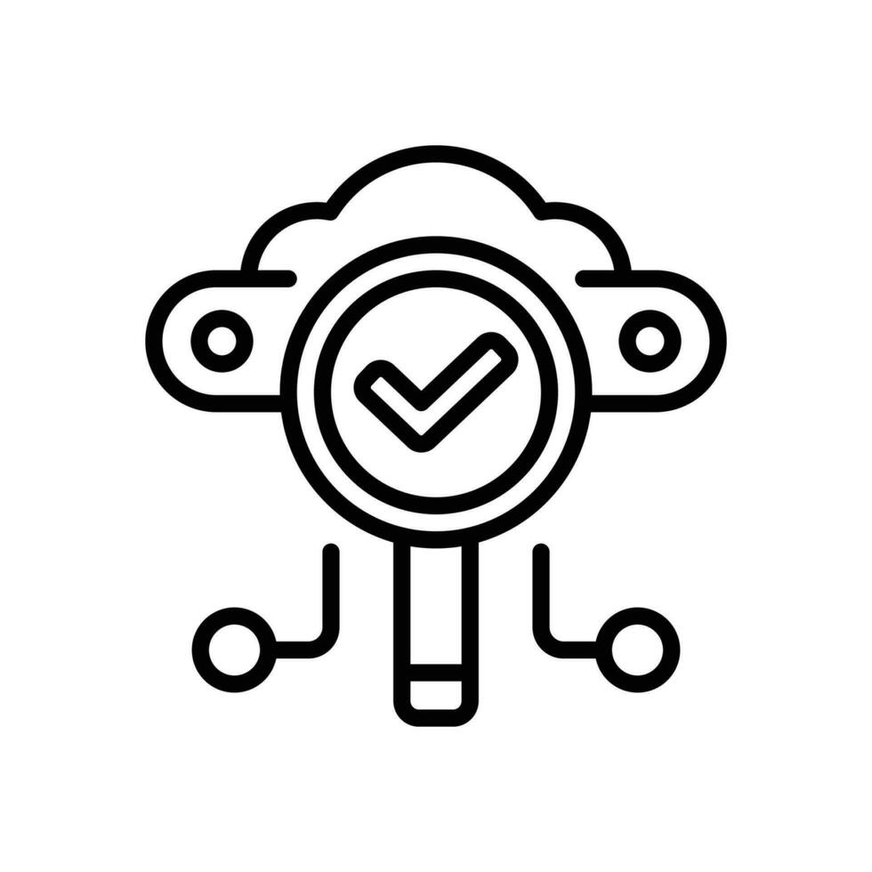 search line icon. vector icon for your website, mobile, presentation, and logo design.