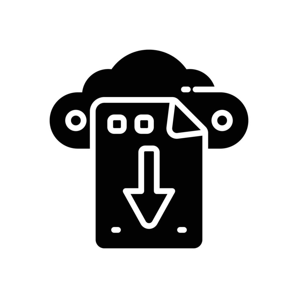 download glyph icon. vector icon for your website, mobile, presentation, and logo design.