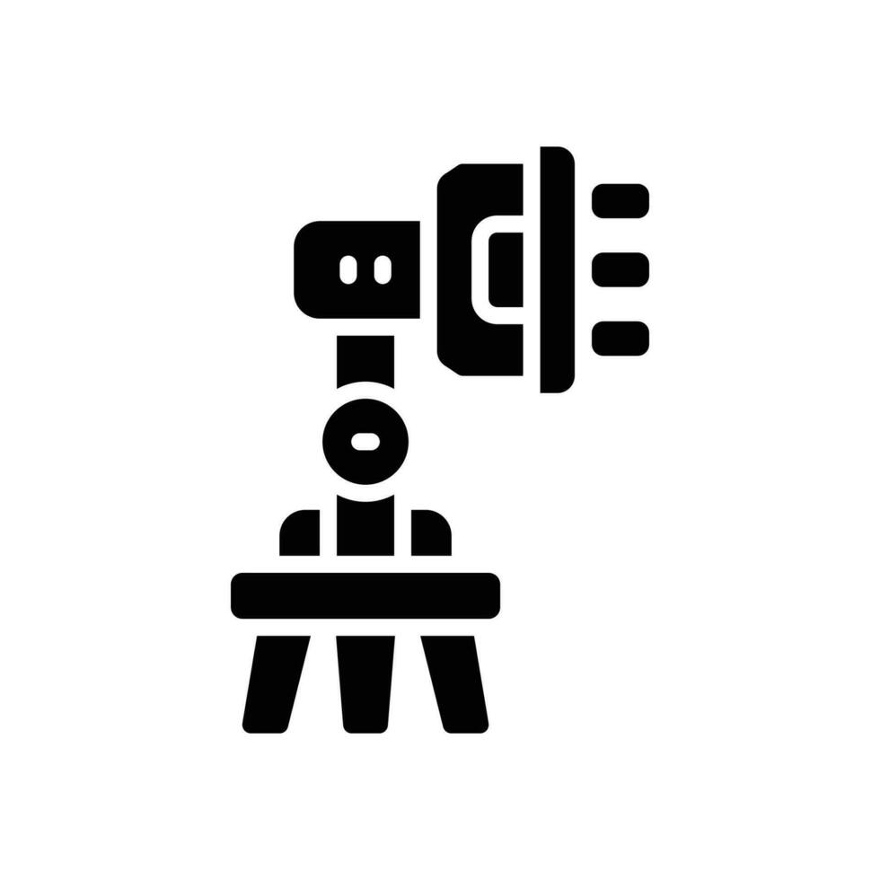 spotlight glyph icon. vector icon for your website, mobile, presentation, and logo design.