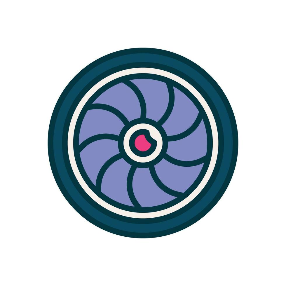 shutter filled color icon. vector icon for your website, mobile, presentation, and logo design.