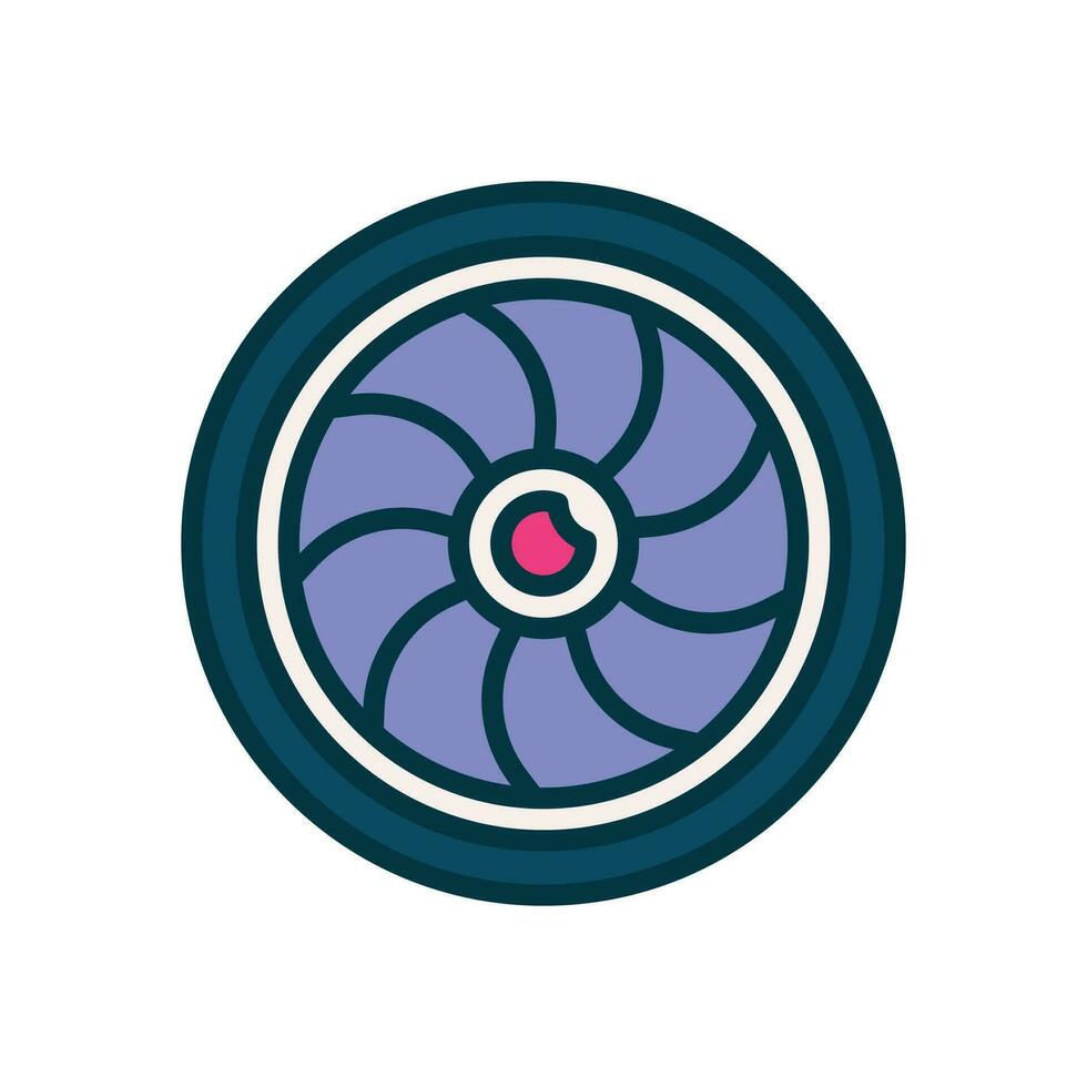 shutter filled color icon. vector icon for your website, mobile, presentation, and logo design.