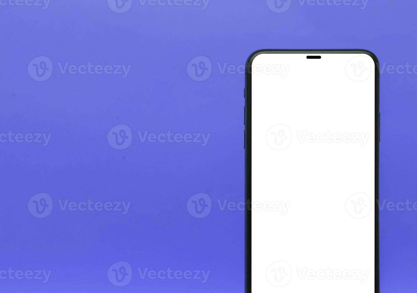 Mobile mockup colored paper background image photo