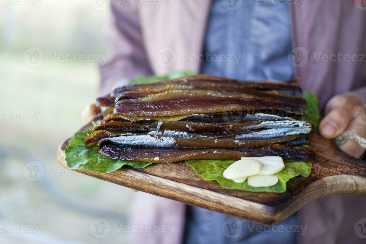 Gwamegi dried fish, which is enjoyed in winter in Korea photo