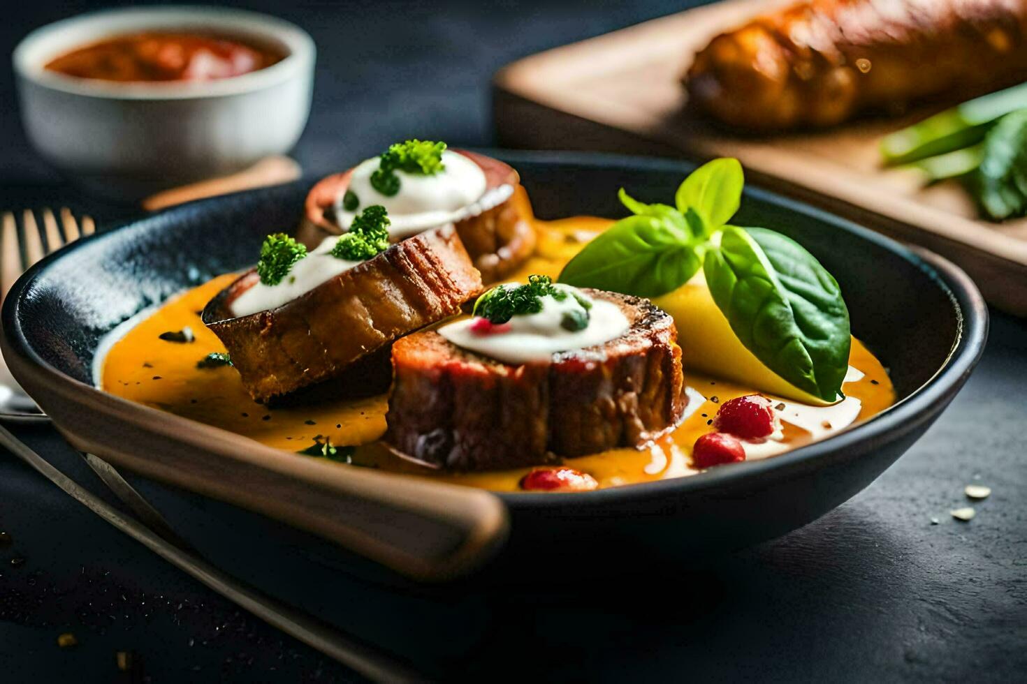 el mejor carne platos en el mundo. generado por ai foto