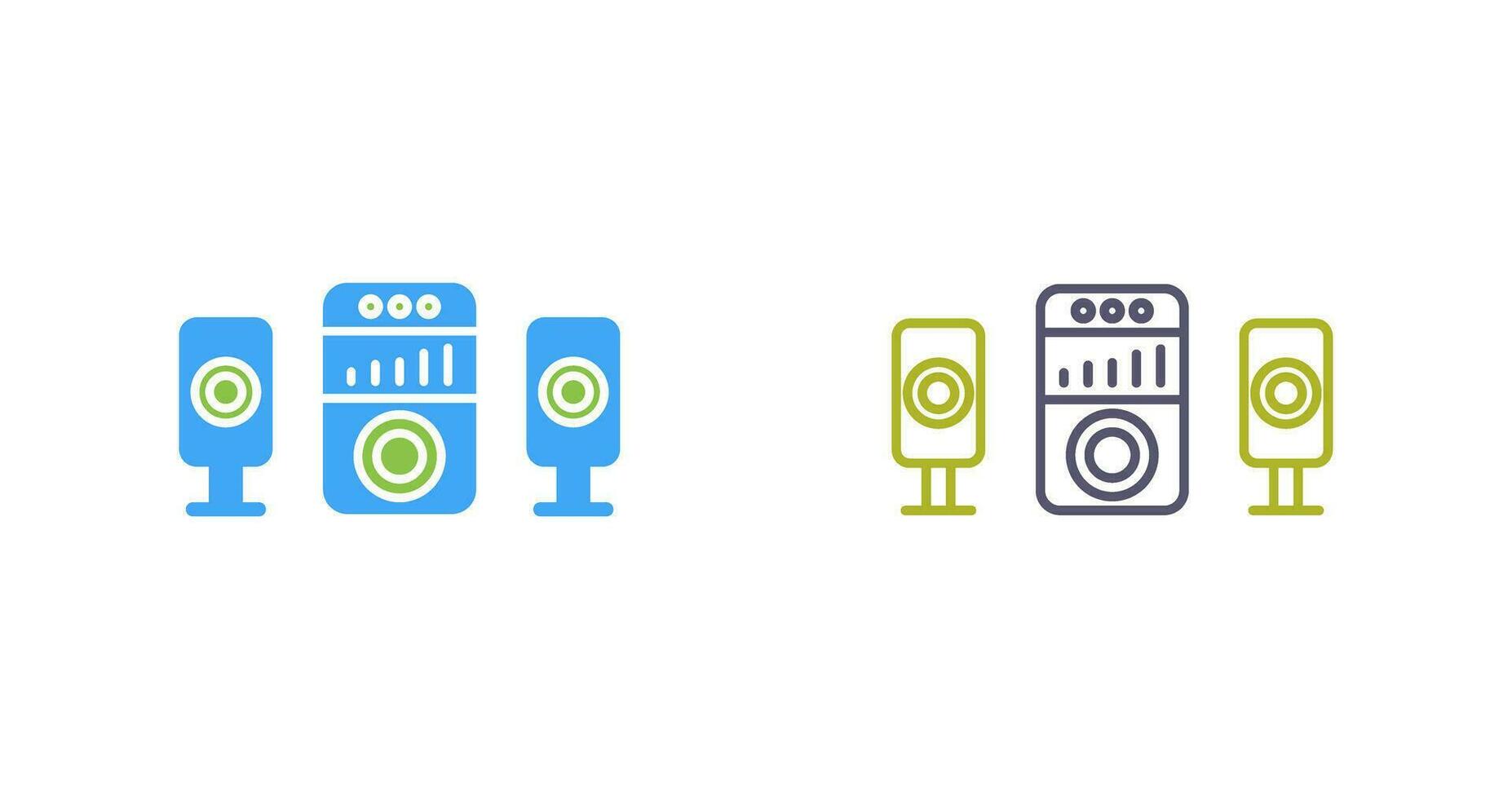 Sound System Vector Icon
