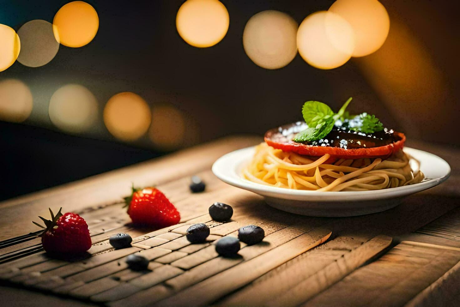 the food of the future is here. AI-Generated photo