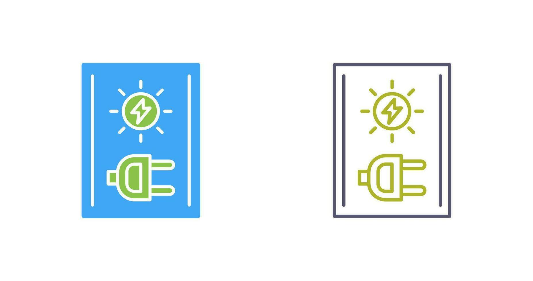 Electricity Vector Icon