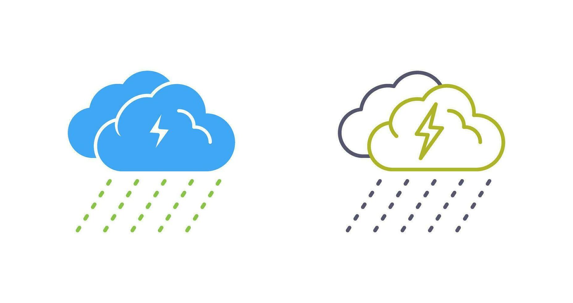 Rainy Day Vector Icon