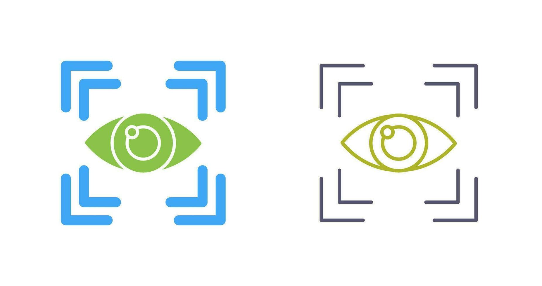 Eye Scan Vector Icon